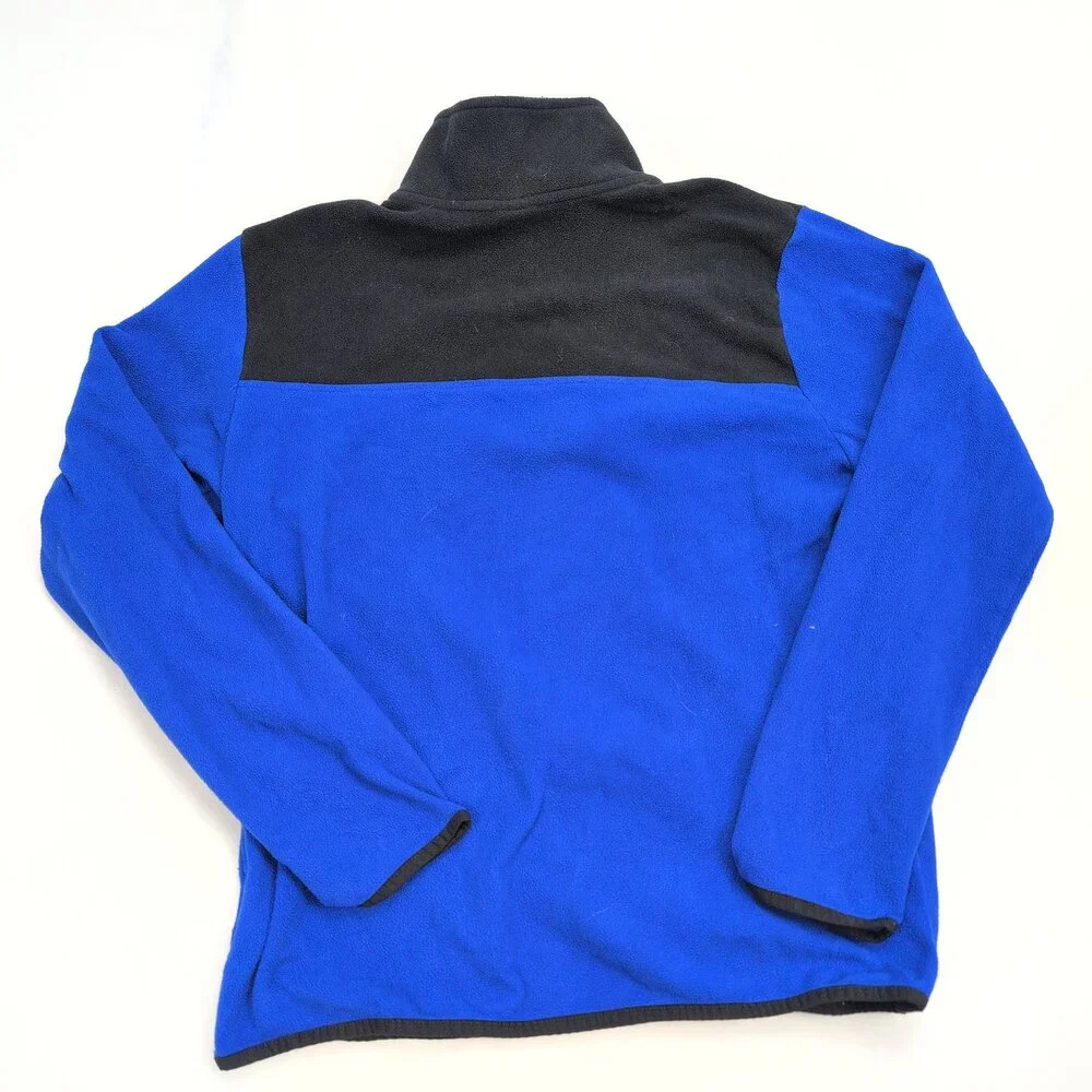 The North Face Men's 1/4 Zip Fleece‎ Pullover Blue/Black M